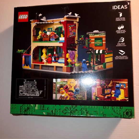 NIB Lego 123 Sesame Street Big Bird Elmo Bert Ernie Oscar Cookie Monster - Picture 3 of 12